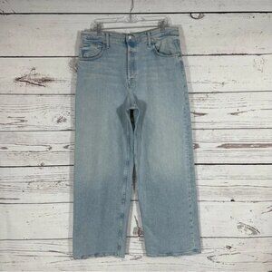 MOTHER High Waisted Spinner Skimp Jeans in Pre-Party - Sz - 33 (B788)